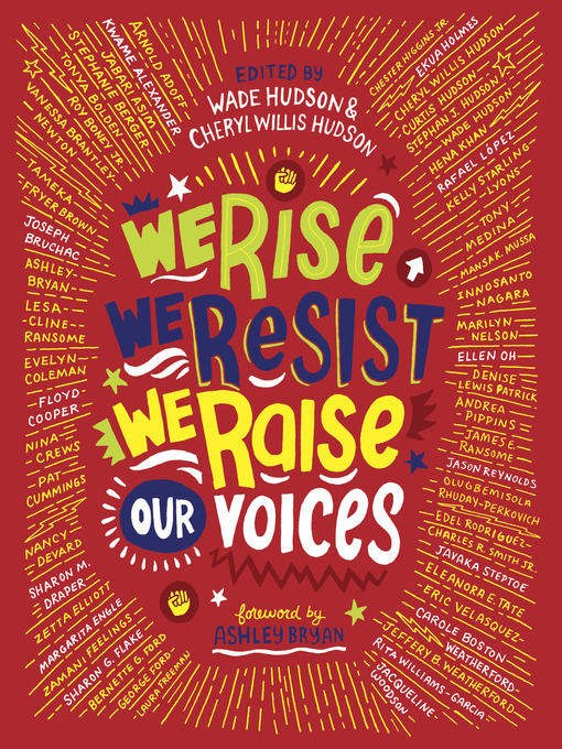 Title details for We Rise, We Resist, We Raise Our Voices by Wade Hudson - Wait list
